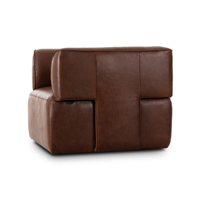 Four Hands Pacey Swivel Chair - Dulane Mahogany