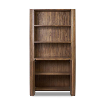 Four Hands Limba Bookcase - Medium Brown Limba