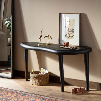 Four Hands Axel Console Table - Black Antique