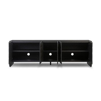 Four Hands Swell Sideboard - Dry Black Oak