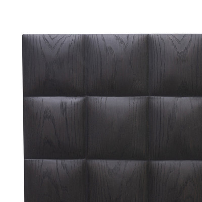 Four Hands Swell Media Console - Dry Black Oak