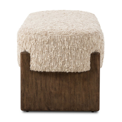 Four Hands Kirby Accent Bench - 60" - Solema Cream