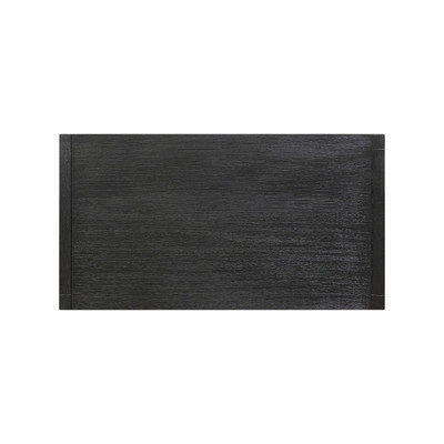 Four Hands Sullivan Nightstand - Brushed Black Acacia Solid