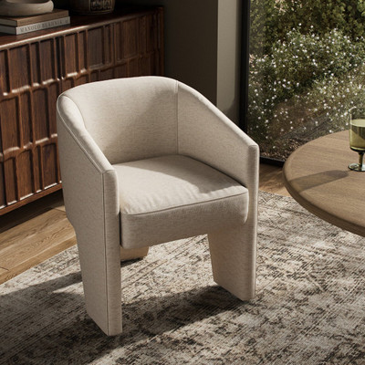 Four Hands Fae Dining Chair - Crypton Nomad Snow