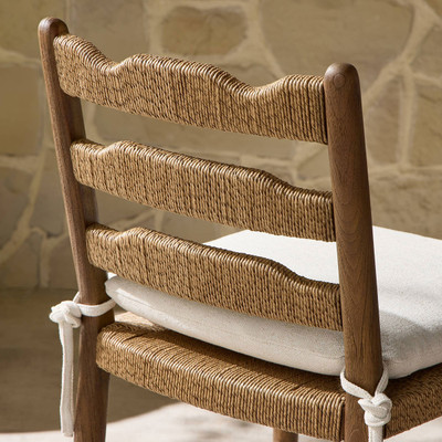Four Hands Kalmara Outdoor Dining Chair - Alessi Linen