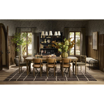 Four Hands Leona Accent Bench - Yuma Cream