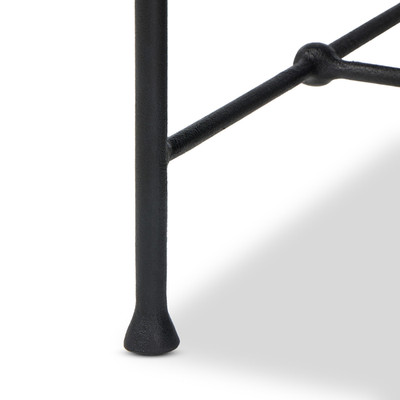 Four Hands Leona Accent Stool - Yuma Cream