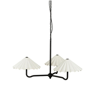 Four Hands Fiorella Chandelier - Cream Canvas
