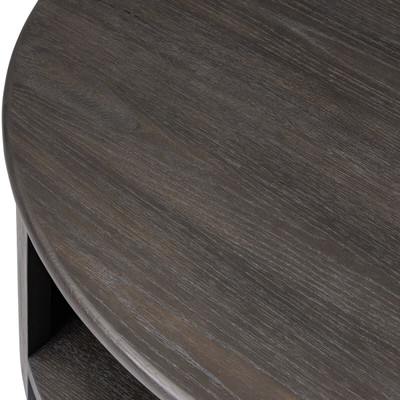 Four Hands Farrow Coffee Table - Smoked Black