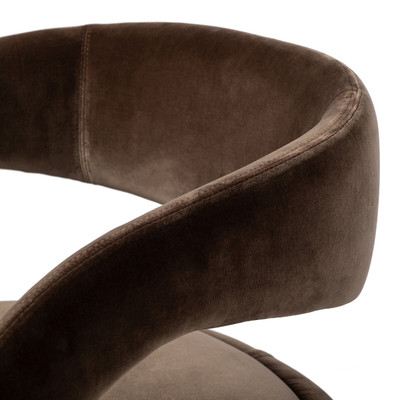 Four Hands Hawkins Swivel Chair - Surrey Mink