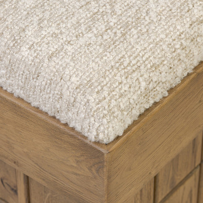 Four Hands Kubi Accent Stool - Ivan Stone - One Size