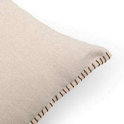 Four Hands Calvin Outdoor Pillow Cover - Bombay Flax - 20"x20"