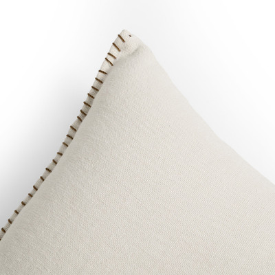 Four Hands Calvin Outdoor Pillow Cover - Bombay Flax - 20"x20"