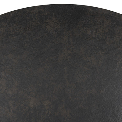 Four Hands Malloy Outdoor Dining Table - 36" - Distressed Bronze