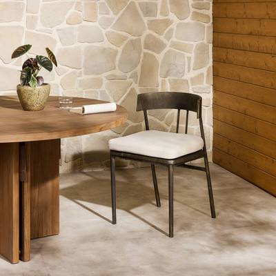 Four Hands Cosan Outdoor Dining Chair - Burnished Bronze