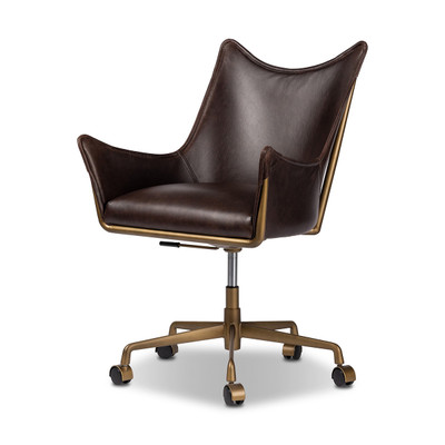 Four Hands Truman Desk Chair - Conroe Cigar