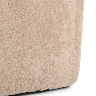 Four Hands Topanga Swivel Chair - Beige Shearling