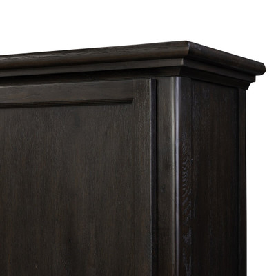 Four Hands Whitman Cabinet - Smoked Black