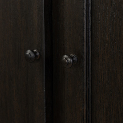 Four Hands Whitman Cabinet - Smoked Black