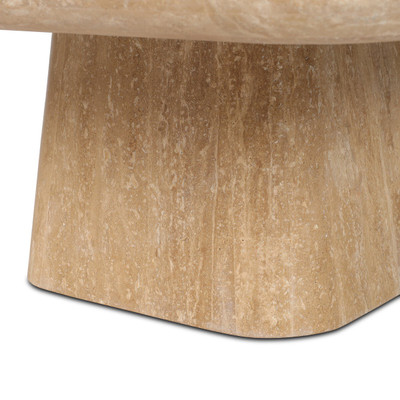 Four Hands Zane Coffee Table - Golden Travertine