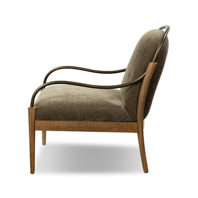 Amber Lewis x Four Hands Demi Chair - Malmo Olive