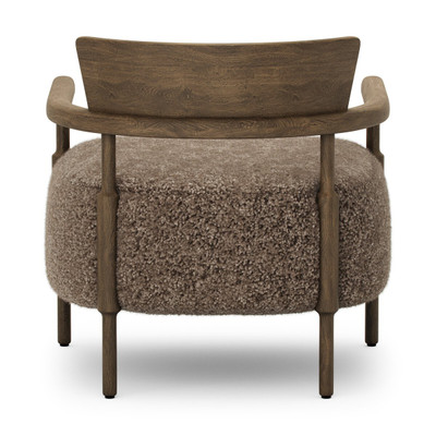 Amber Lewis x Four Hands Bennett Chair - Taupe Shearling