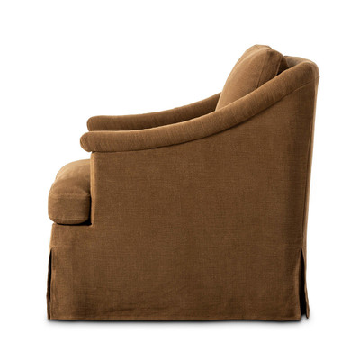Amber Lewis x Four Hands Joplin Swivel Chair - Broadway Gilt