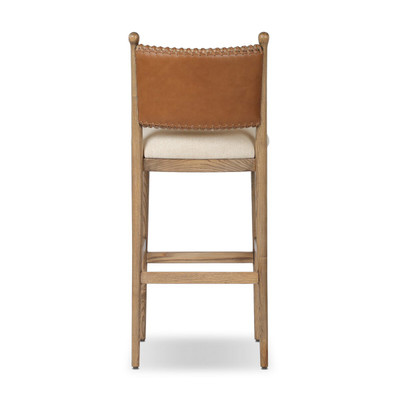 Amber Lewis x Four Hands Bella Bar Stool - Antwerp Natural