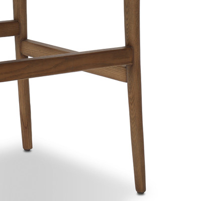 Amber Lewis x Four Hands Bella Bar Stool - Dulane Mahogany