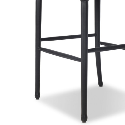Amber Lewis x Four Hands Fayth Bar Stool - Stained Black Ash