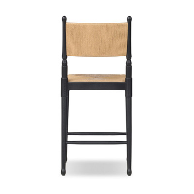 Amber Lewis x Four Hands Fayth Counter Stool - Stained Black Ash