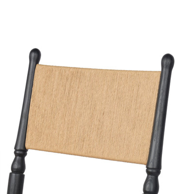 Amber Lewis x Four Hands Fayth Counter Stool - Stained Black Ash