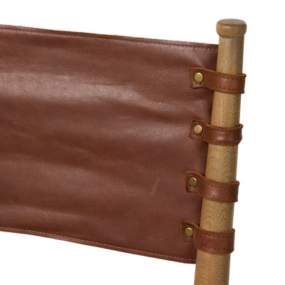 Amber Lewis x Four Hands Brielle Stool w/ Cushion - Dulane Mahogany - Counter