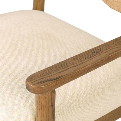Amber Lewis x Four Hands Tova Desk Chair - Bergamo Parchment