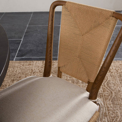 Amber Lewis x Four Hands Greylin Dining Chair - Antwerp Natural