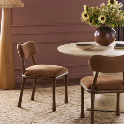 Amber Lewis x Four Hands Juna Dining Chair - Laughlin Ochre