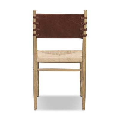 Amber Lewis x Four Hands Brielle Dining Chair - Dulane Mahogany