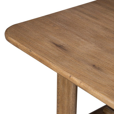 Amber Lewis x Four Hands Bramwell Dining Table 118" - Weathered Oak