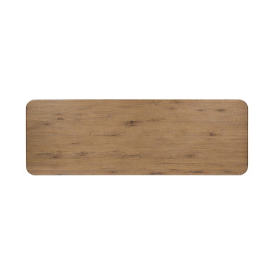 Amber Lewis x Four Hands Bramwell Dining Table 118" - Weathered Oak