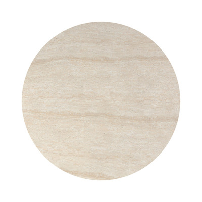 Amber Lewis x Four Hands Macalaster Dining Table - Faux Travertine