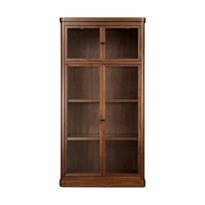 Amber Lewis x Four Hands Gleason Cabinet - Dark Brown Walnut
