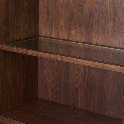 Amber Lewis x Four Hands Gleason Cabinet - Dark Brown Walnut