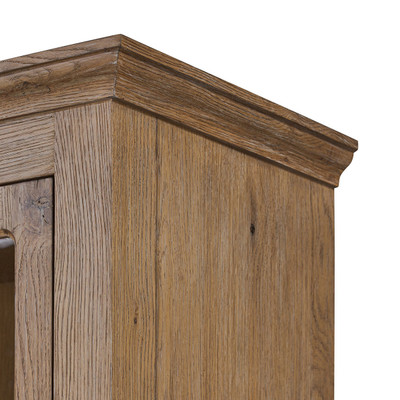 Amber Lewis x Four Hands Harding Cabinet - Weathered Oak