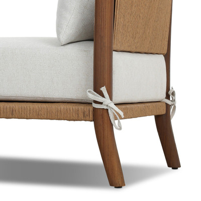 Amber Lewis x Four Hands Andover Outdoor Chair - Alessi Linen