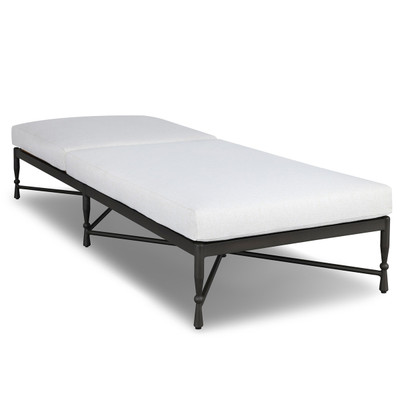 Amber Lewis x Four Hands Breton Outdoor Chaise - Alessi Linen