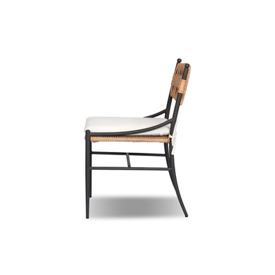 Amber Lewis x Four Hands Mae Outdoor Dining Chair - Fine Textured Natural