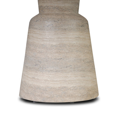 Amber Lewis x Four Hands Marsh Outdoor Dining Table - 55'' - Textured Sandy Grey