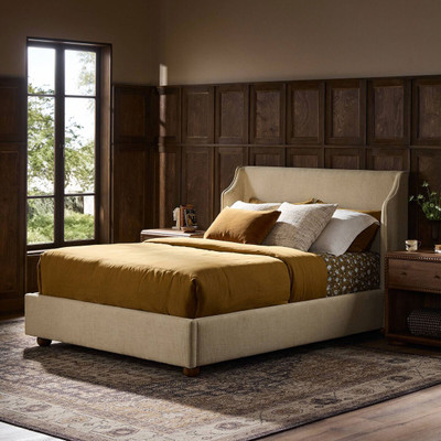 Amber Lewis x Four Hands Noelia Queen Bed - Laine Natural
