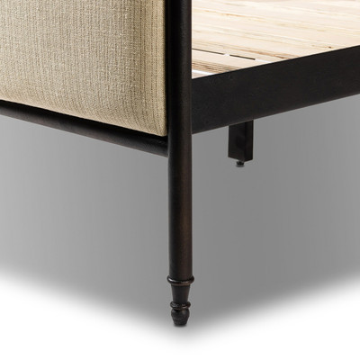 Amber Lewis x Four Hands Leyla Bed - Laine Natural - Twin