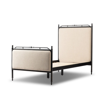 Amber Lewis x Four Hands Leyla Bed - Laine Natural - Twin